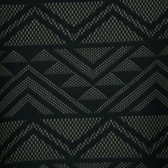 INC International Concepts Full A-Line Skater Skirt Black L Large - Picture 7 of 11